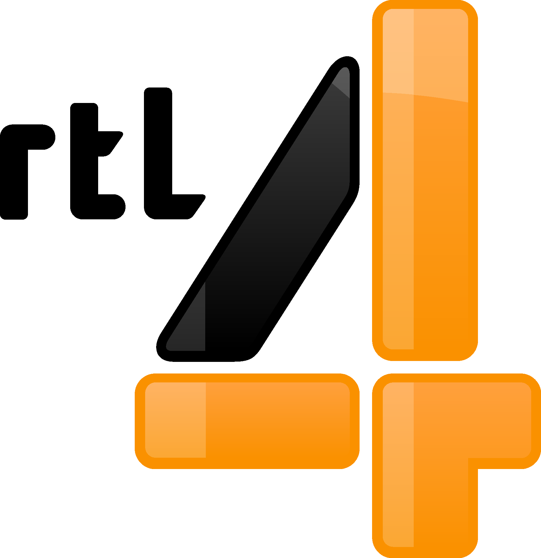 RTL 4 (2016) Logo Vector Logo
